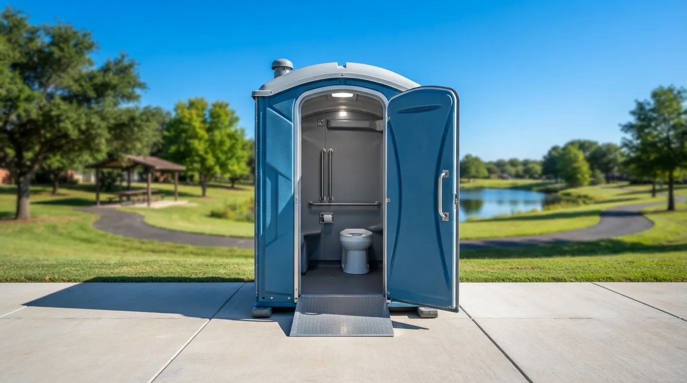 ADA Accessible Porta Potty in Lancaster, CA