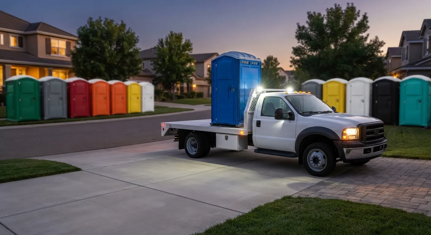 Emergency Porta Potty Rental in Lancaster, CA