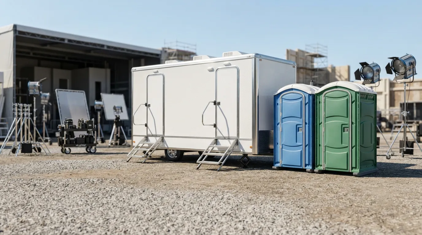 Film Set Restroom Rental in Lancaster, CA