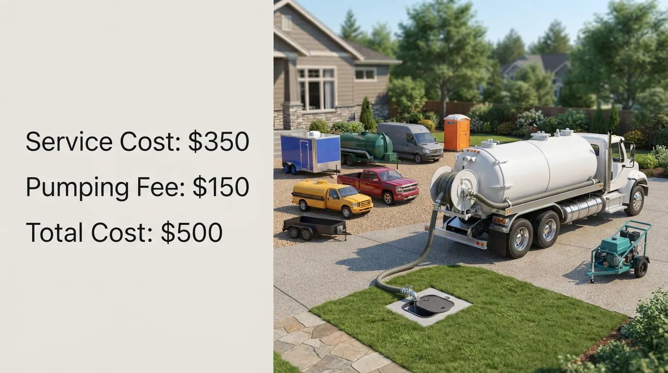 Septic Tank Pumping Cost in Lancaster, CA