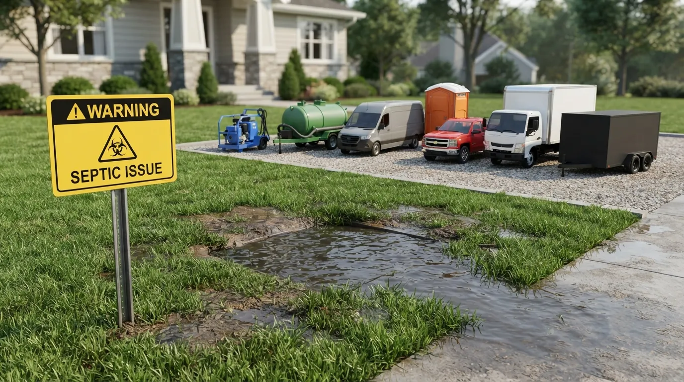 Septic Tank Warning Signs in Lancaster, CA